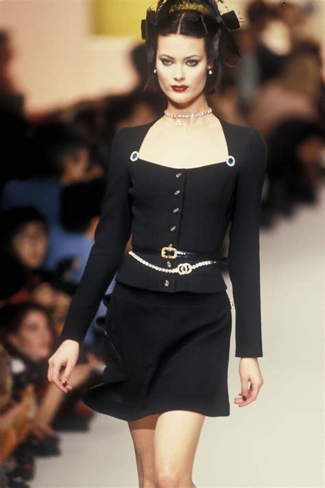 90s chanel dresses|famous chanel models.